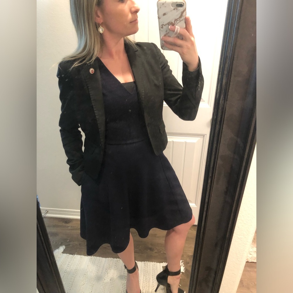 Ted Baker Navy Dress - Picture 3 of 11
